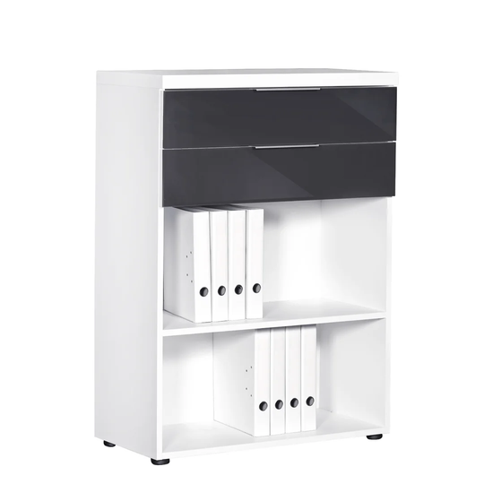 Wardsboro 2 -Drawer 3 -Shelf Storage Cabinet