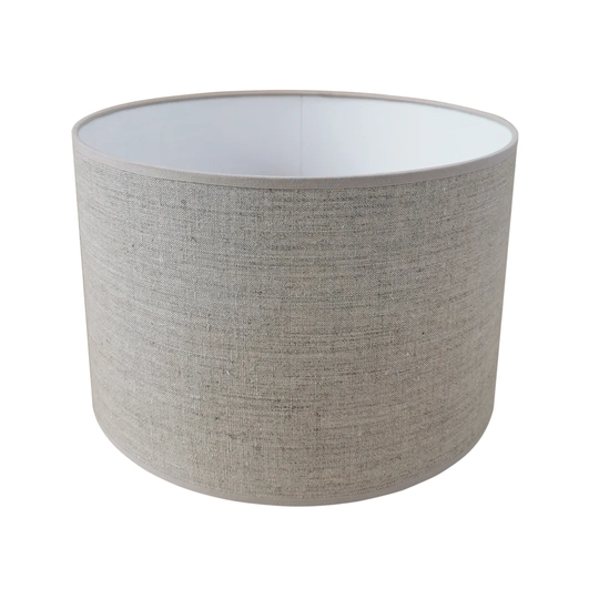 45cm Linen Drum Lamp Shape