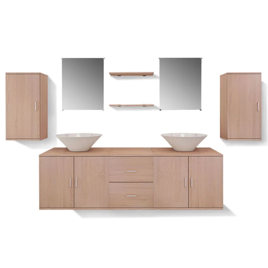 Jacquita 9 Piece 420mm Bathroom Furniture Suite