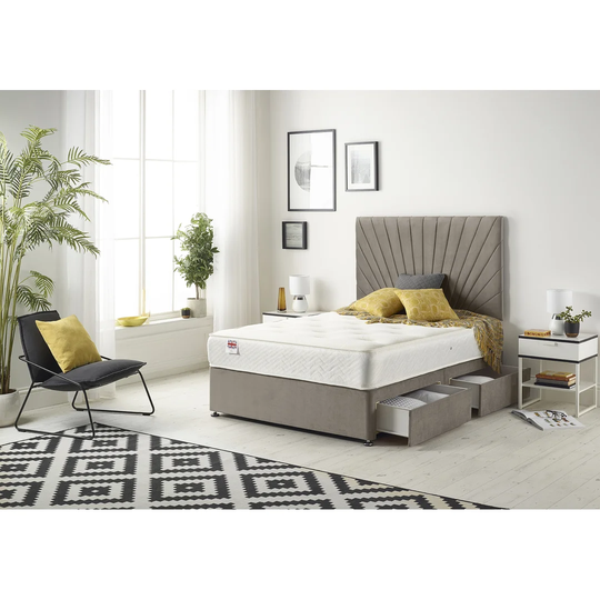 Schofield Platinum Twed Divan Bed