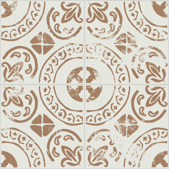 Ceramic Tile IV - Wrapped Canvas Graphic Art