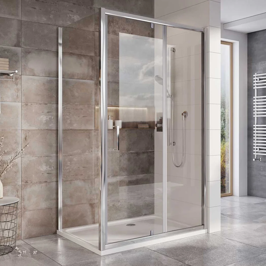 Chipps 8mm Fixed Shower Screen