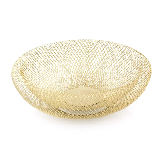 Boho Gold Iron Bowl