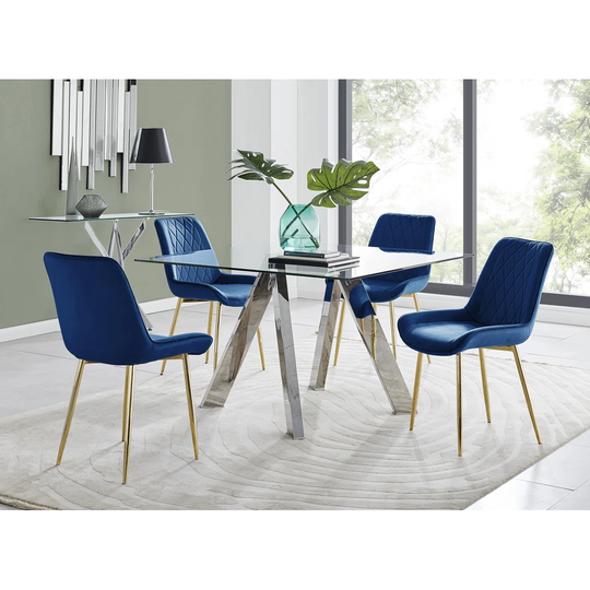 Waukee 4 - Person Dining Set