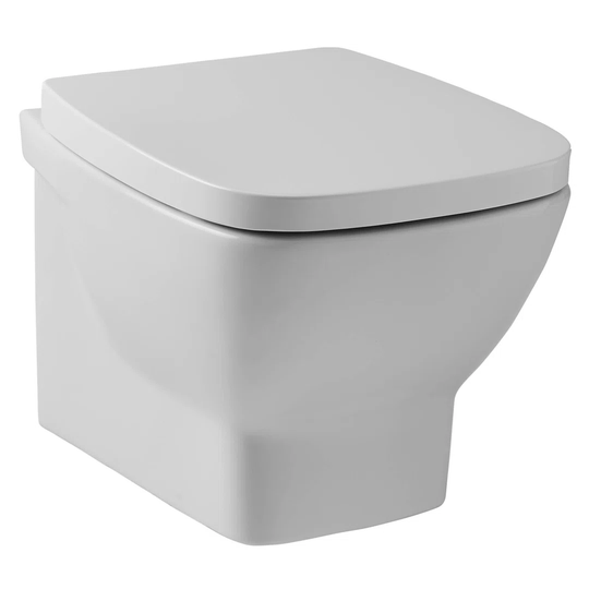 K-Vit Evoque Wall Hung Toilet Pan & Soft Close Seat