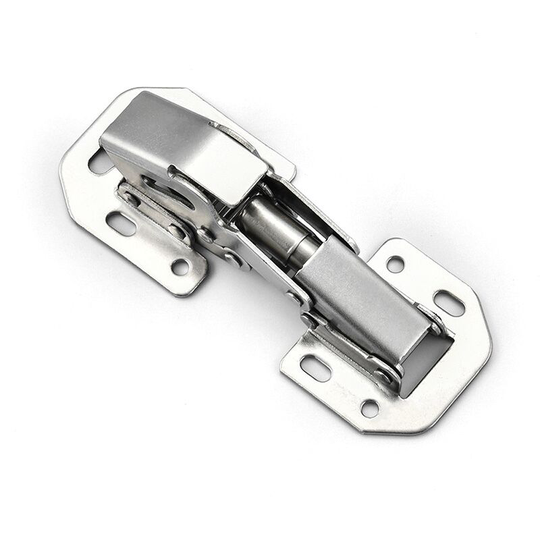 90 Degree Cupboard Door Hinges with Screws, Soft Close Hinges, Invisible Cupboard Hinges, Wardrobe Hinges Dresser Hinges for Kitchen Door Cabinets 6