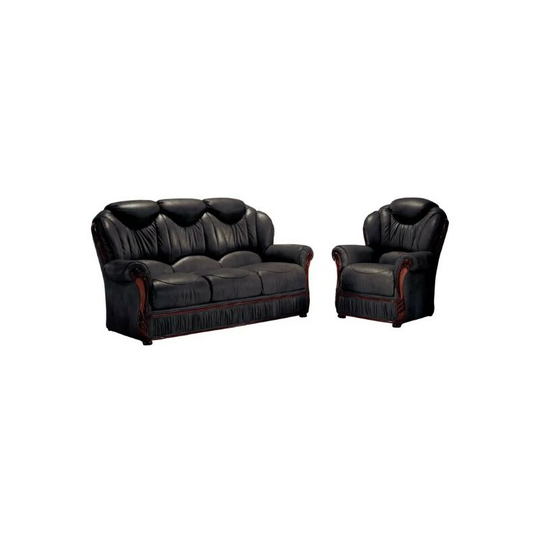 Hawaii Sofa Set 3 Seater With Armchair Genuine Italian Leather Sofa Suite Offer