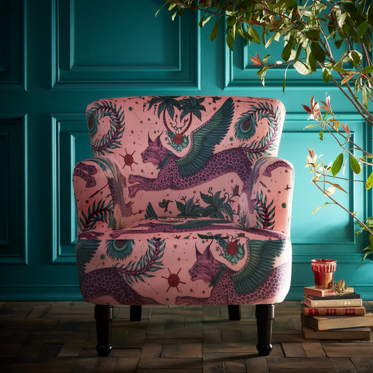Dalston Lynx Coral Chair