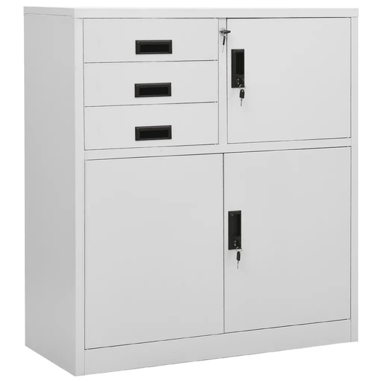 Brysyn 3 -Door 3 -Drawer Storage Cabinet