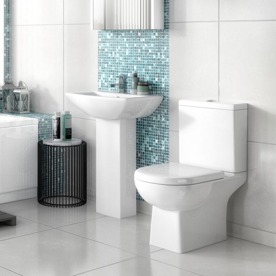 Asselby Bathroom Suite - 1 Tap Hole - Nuie