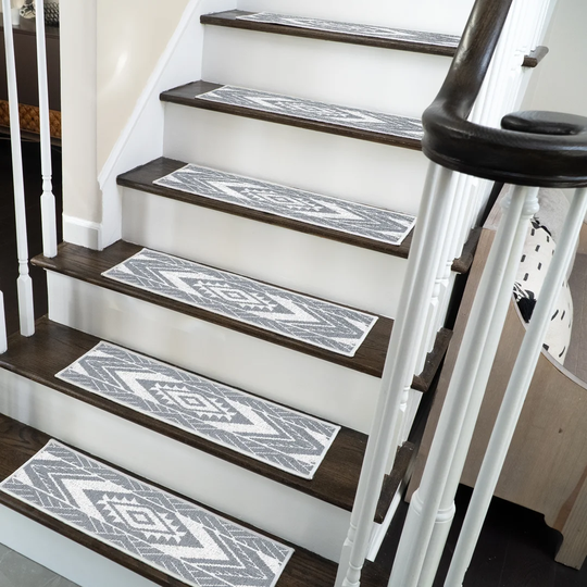 Memorial Design Non-Slip Grey Stair Tread