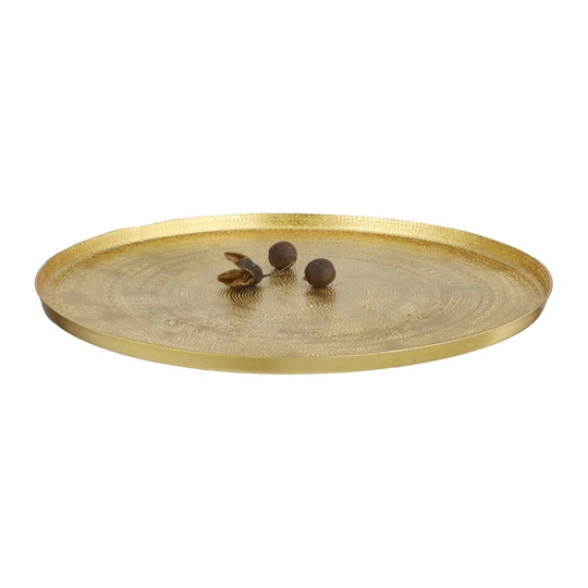 Feodor Metal Decorative Bowl in Gold