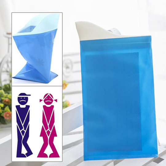 Disposable Urinal Bags, 12 Pack Unisex Camping Urine Bags Vomit Bag for Travel Traffic Jams, Portable Toilet Bags for Men Women Kids Patients