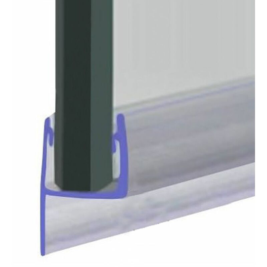 Shower Seal for Screens, Doors or Panels | Fits 10, 11 or 12mm Glass | Seals 23-28mm Gaps | SEAL033 (140cm) - Clear