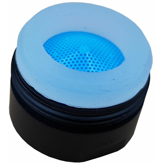 24mm Black Aerator Silicone Tap Insert Easyclean Kitchen Bathroom Water Saving