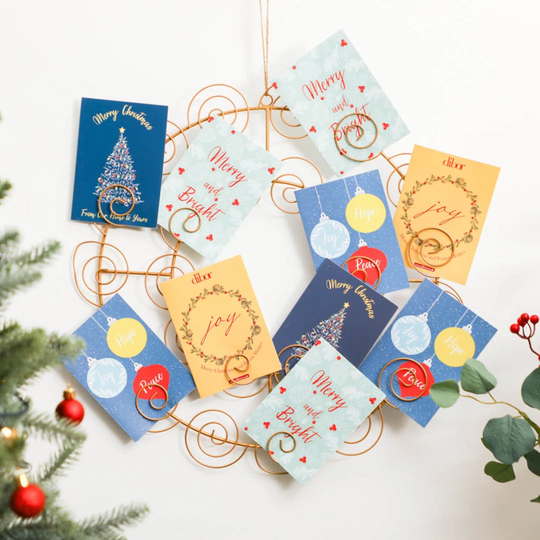 Wreath Card Holder