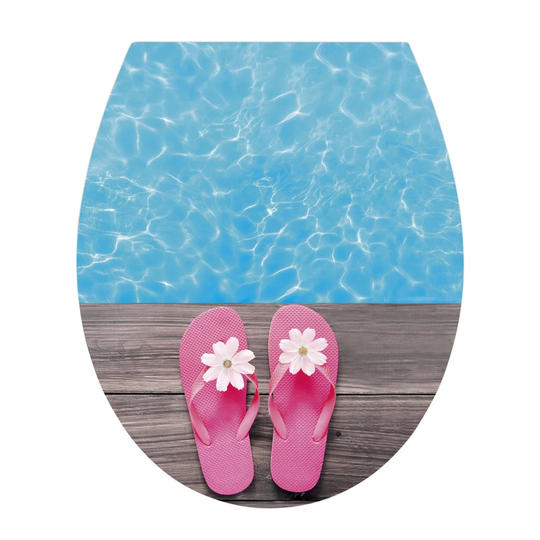 Hawaii Soft Close Elongated Toilet Seat