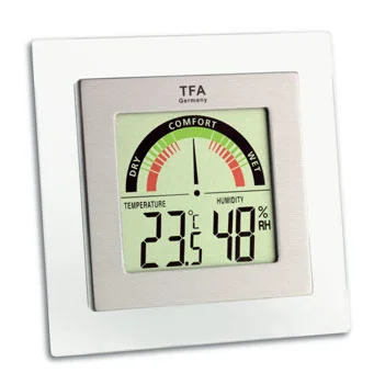 Digital Thermo - Hygrometer with Room Comfort Display