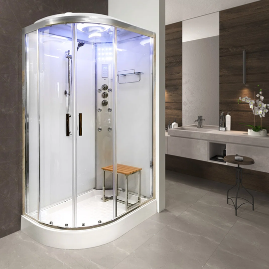 Vidalux SS1200 Shower Cabin Enclosure 1200 x 800 Right Hand
