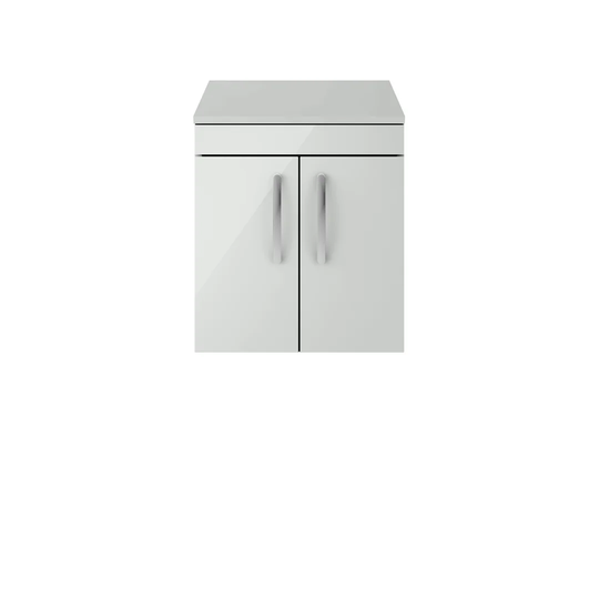 50cm Wall-Mounted Under Sink Storage Unit