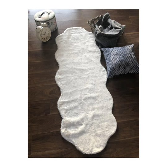 Ouray Power Loom White Rug