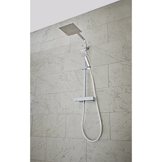 Index Cool Touch Thermostatic Shower with Handheld Shower Head