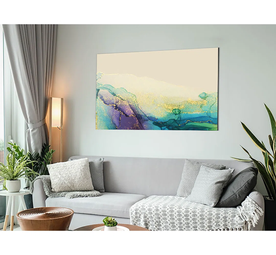 Glitter Delight - Unframed Painting on Metal