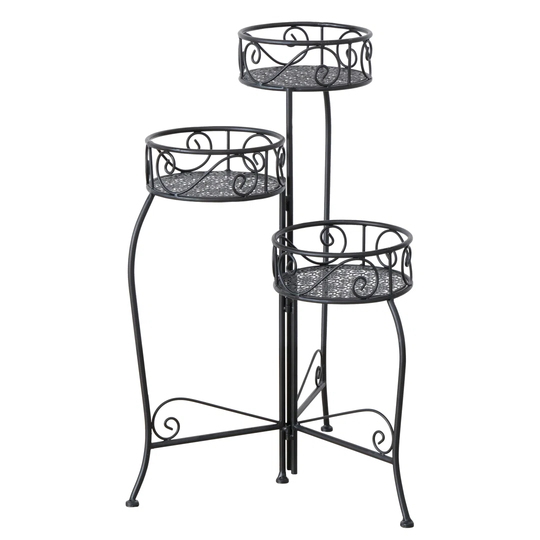 Ginther Metal Urn Planter Set