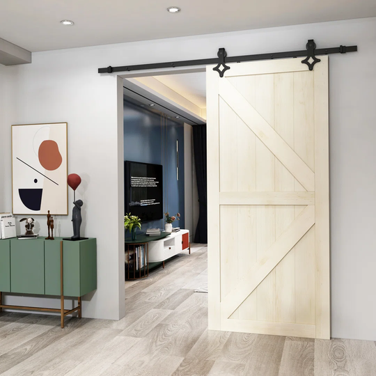 Abbie-Anne SIngle Door Barn Door Hardware Kit