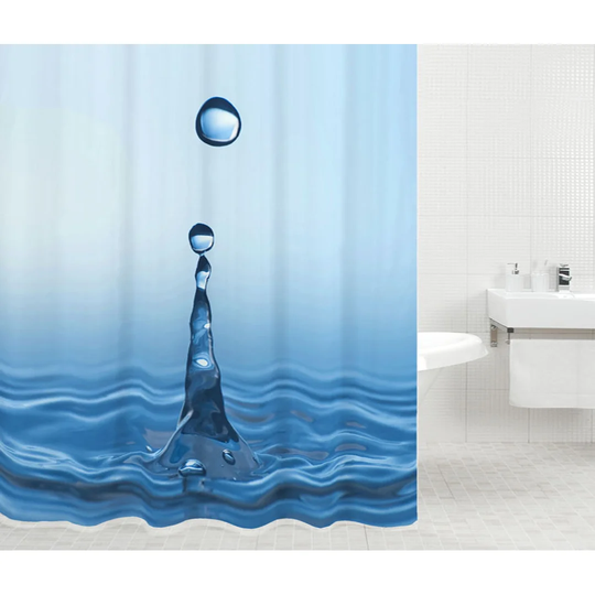 Drops Shower Curtain