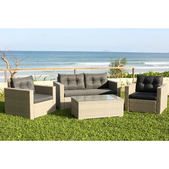 Debanhi 4 Seater Rattan Sofa Set