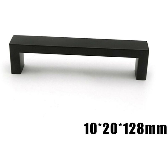10x Furniture Drawer Handle Stainless Steel Accessories For Home Kitchen Cabinet Furniture Pull Center Distance 128mm