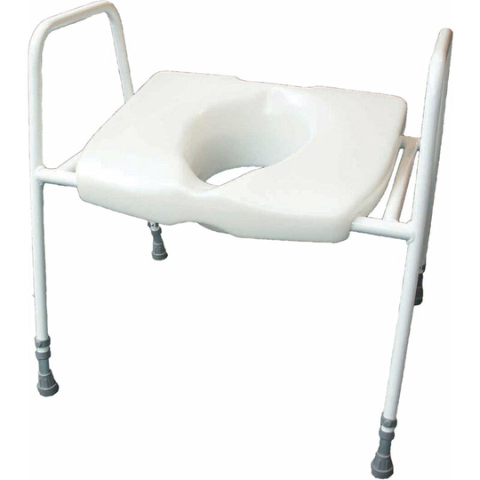 Loops - Bariatric Toilet Seat and Frame - Height Adjustable - 254kg Weight Limit
