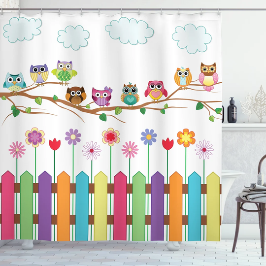 Palliser Polyester Shower Curtain