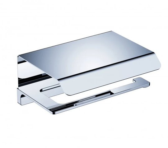 Danise Wall Mounted Toilet Roll Holder with Lid