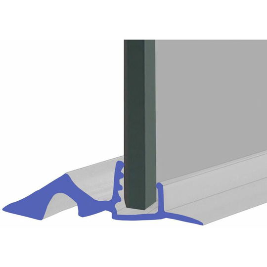 Bespoke Matki Shower Seal for Screens, Doors or Panels | Fits 4, 5 or 6mm Glass | SEAL133 (200cm) - Clear