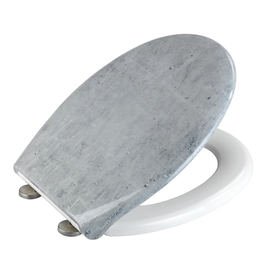Acrion Soft Close Elongated Hard Toilet Seat