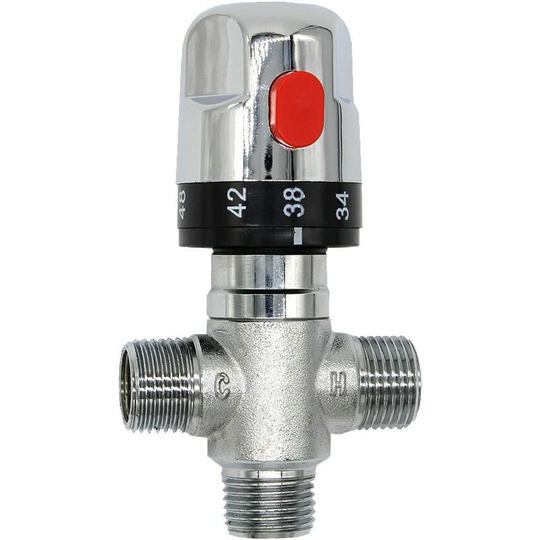 Bette Thermostatic mixer with valve for faucet, shower and bathtub