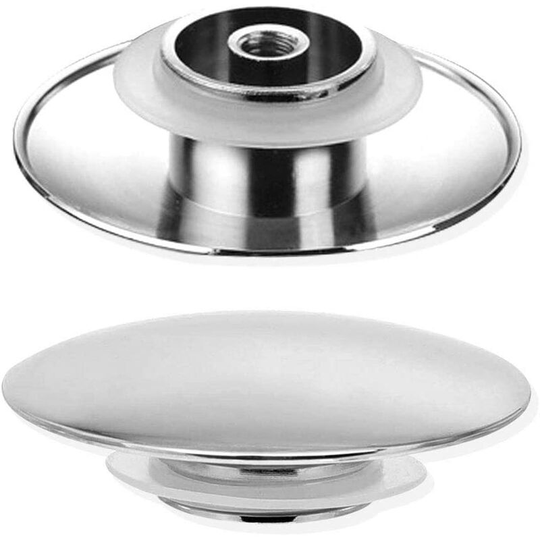 Gift - 2 Brass Drain Plug Bathroom Sink Drain Plug Pop Click Clack for Bath Vanity Sink Replacement Bolts