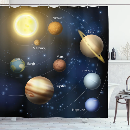 Bucknam Polyester Shower Curtain