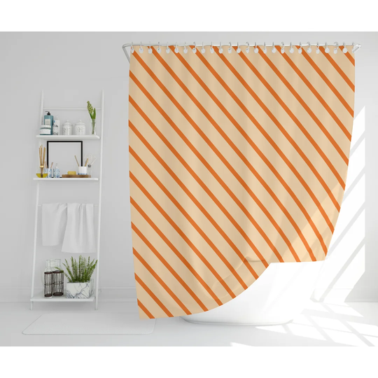 Wick Polyester Shower Curtain
