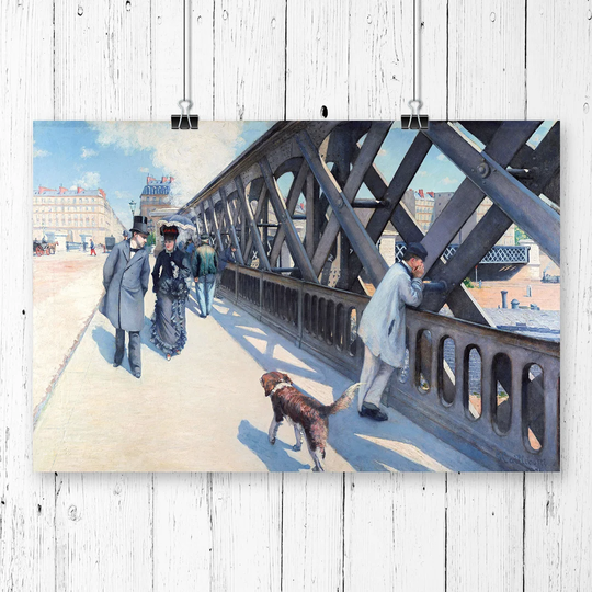 'The Japan Times' by Gustave Caillebotte Graphic Art