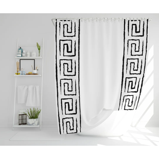 Styrbiorn Polyester Shower Curtain Set