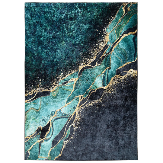 Chused Flatweave Grey/Blue Rug