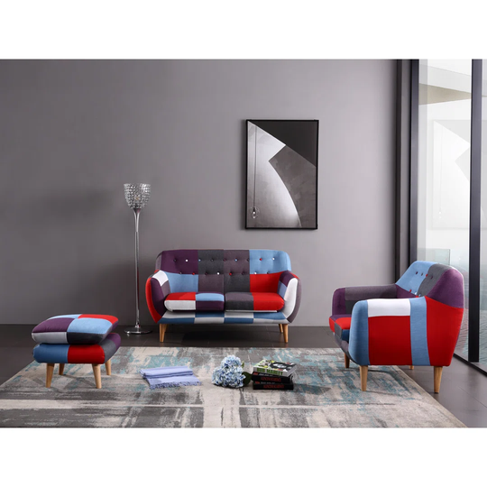 Columbia Armchair and Ottoman