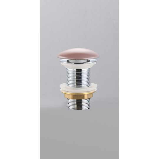 Swiss Aqua Technologies Infinitio 5/4' drain without overflow for washbasins and basins, pink matt (pzatkapm)