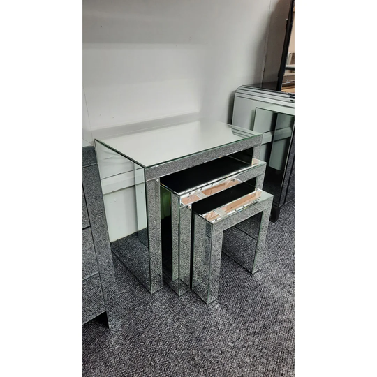 Parkesburg Sled Nest Of Tables Built-In Outlets