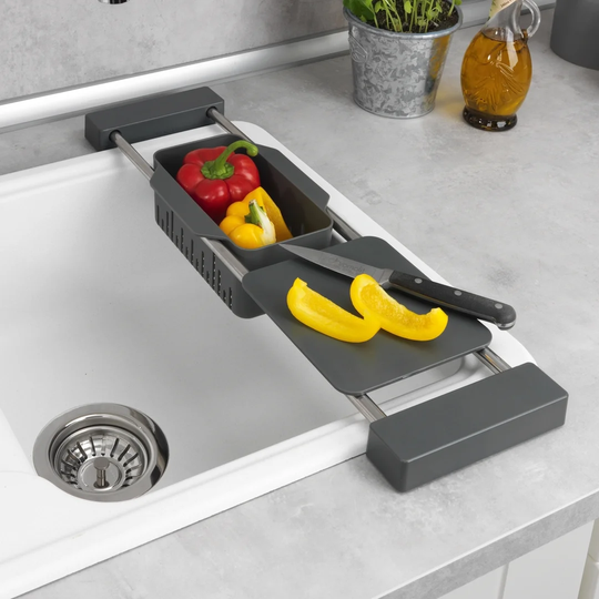 WENKO Sink Caddy Cami, Sink organizer, Pull-out