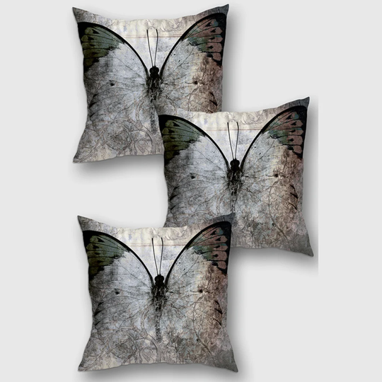 Eichler No Pattern and Not Solid Color 100% Micro Honeycomb Fabric Square Pillowcase