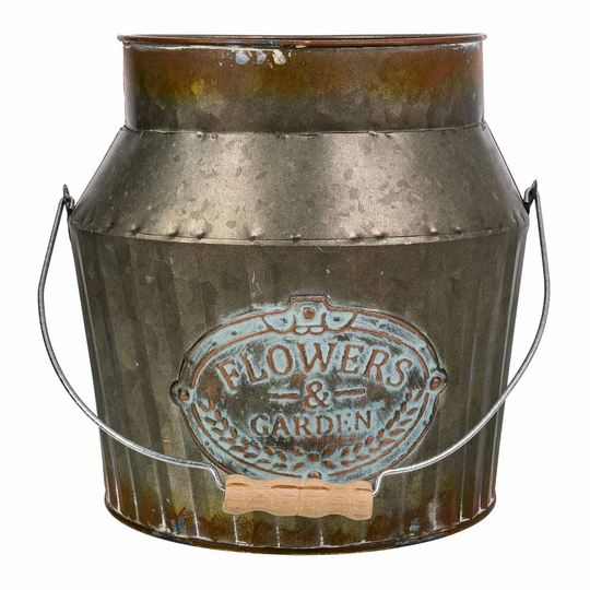 Aquilina Metal Plant Pot